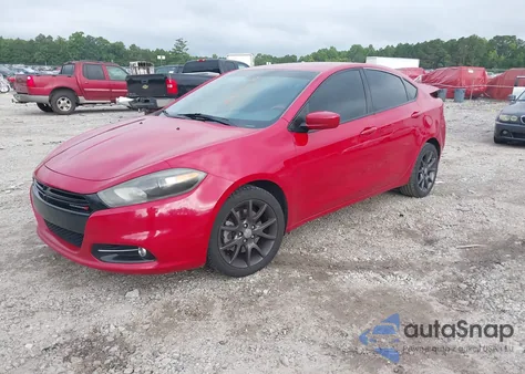 2016 Dodge Dart Sxt из США, поврежденный, VIN 1C3CDFBB7GD564707
